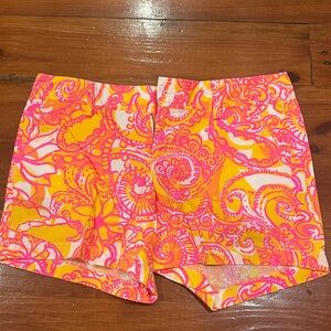 Lilly Pulitzer Pink and Orange Shorts